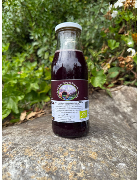 Zumo natural de arándanos